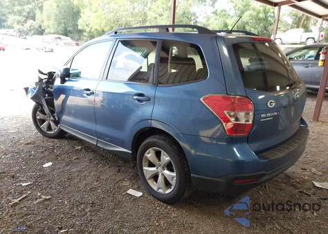 2015 Subaru Forester 2.5I Premium из США, поврежденный, VIN JF2SJADC3FH427023
